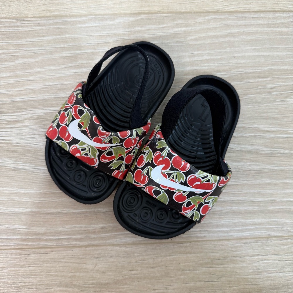 Nike Cherry Print Slides